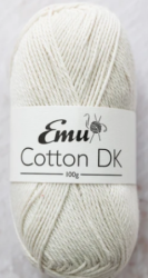 Emu Cotton 100% DK Yarn (100g) Cream